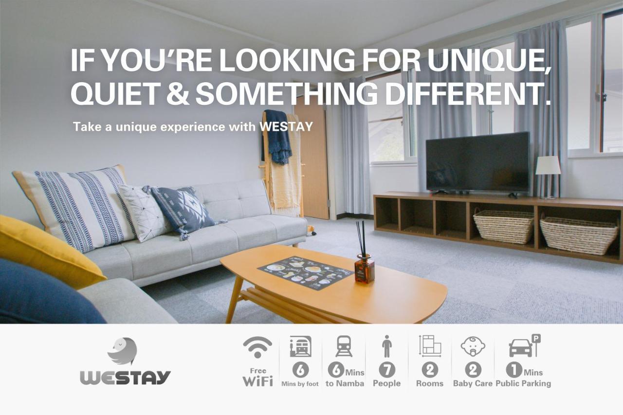 Westay Designers House/6 Mins To Shinsaibashi206 Apartment